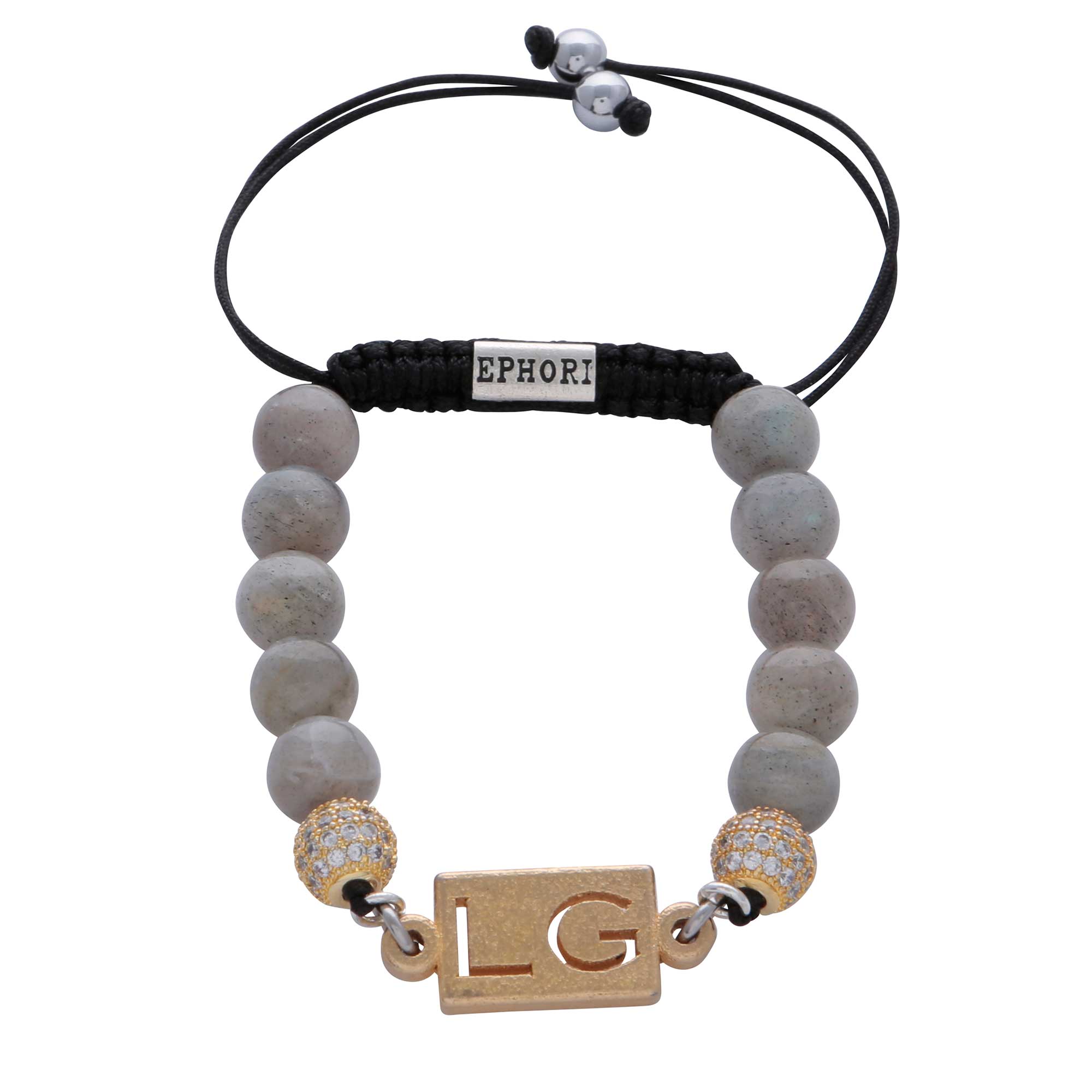 personalised-custom-initials-moonstone-natural-stone-beaded-bracelet-for-men-him