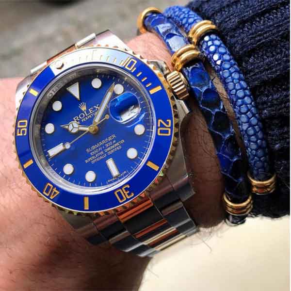 mens-sting-ray-bracelets-with-watch
