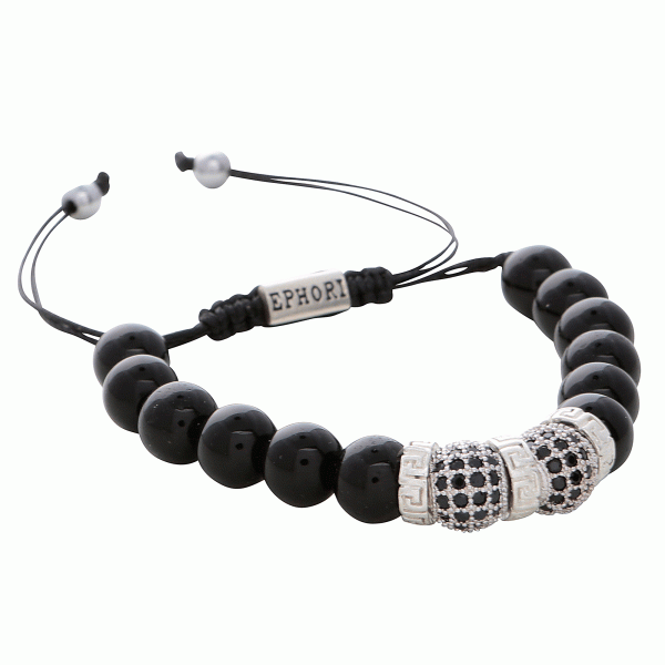 greek-spartan-stainless-steel-spacer-stoppers-black-mens-macrame-double-black-beaded-bracelets-uk
