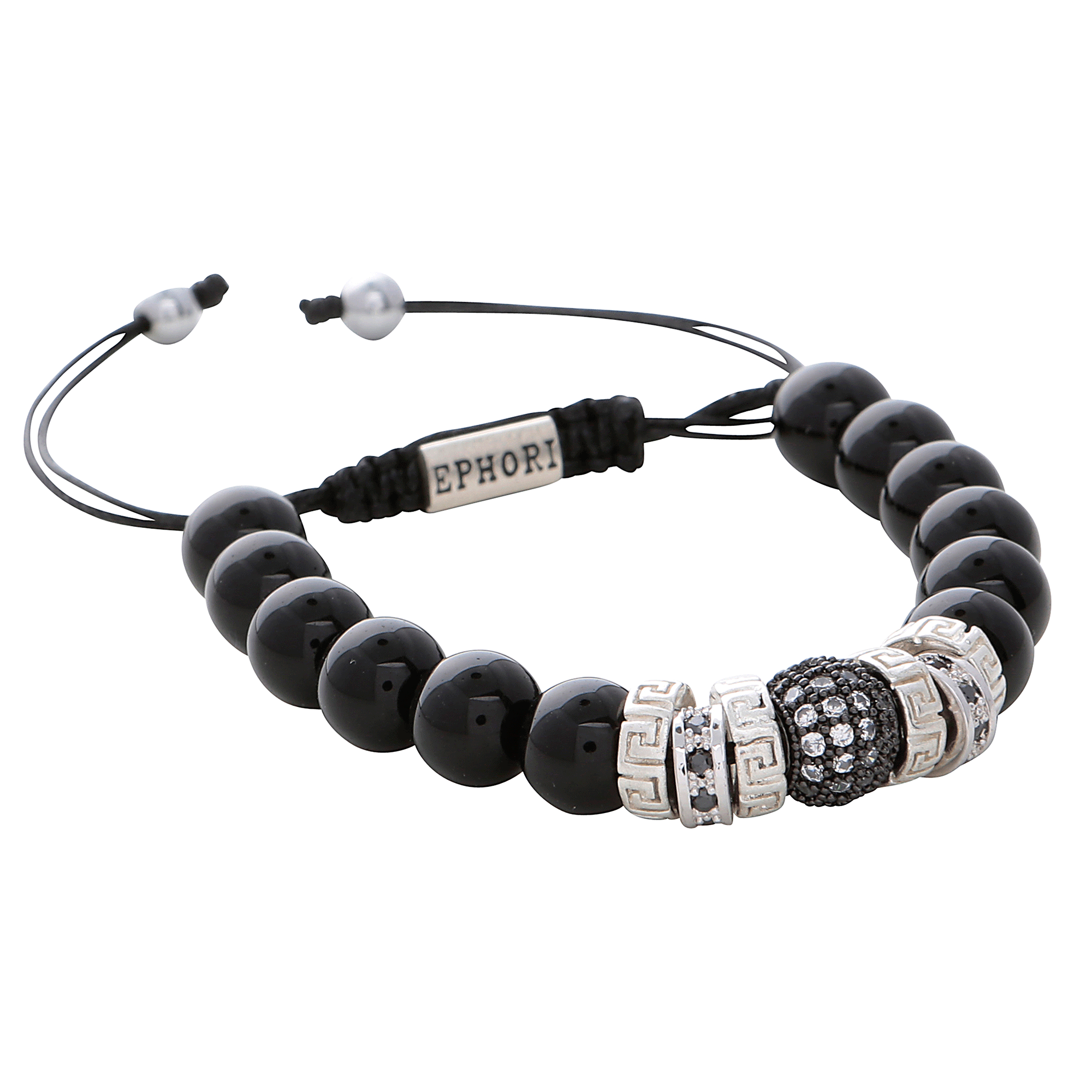greek-spartan-stainless-steel-spacer-stoppers-black-mens-macrame-beaded-bracelets-uk