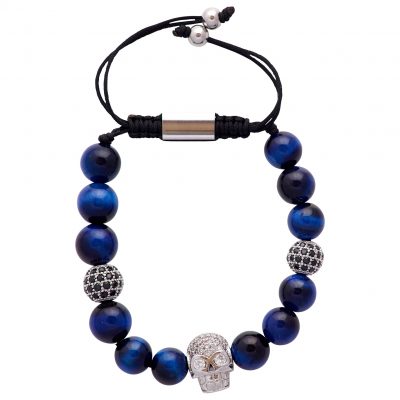 silver-stainless-steel-skull-blue-tiger-eye-mens-macrame-beaded-bracelet